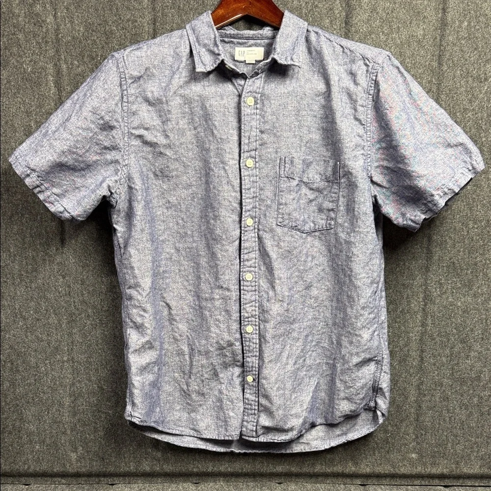 GAP Kids Blue Button Down Shirt